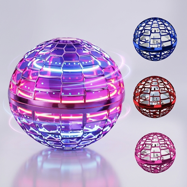 Flying Magic Ball Toys Led Magic Hand Controlled Spinner 360° Rotating Toy - Lifestyle Mall - Image 3